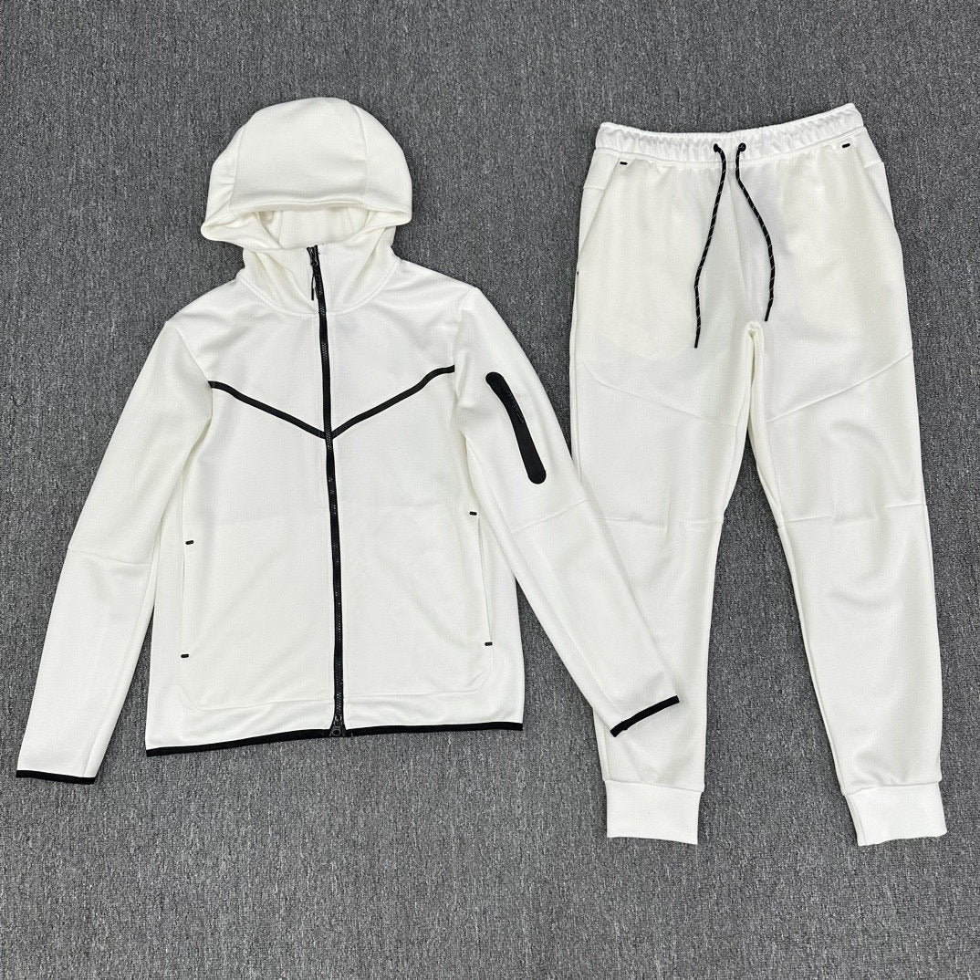 Men’s Zip Up Hooded Sports Tracksuit