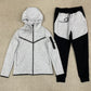 Men’s Zip Up Hooded Sports Tracksuit