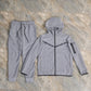 Men’s Zip Up Hooded Sports Tracksuit