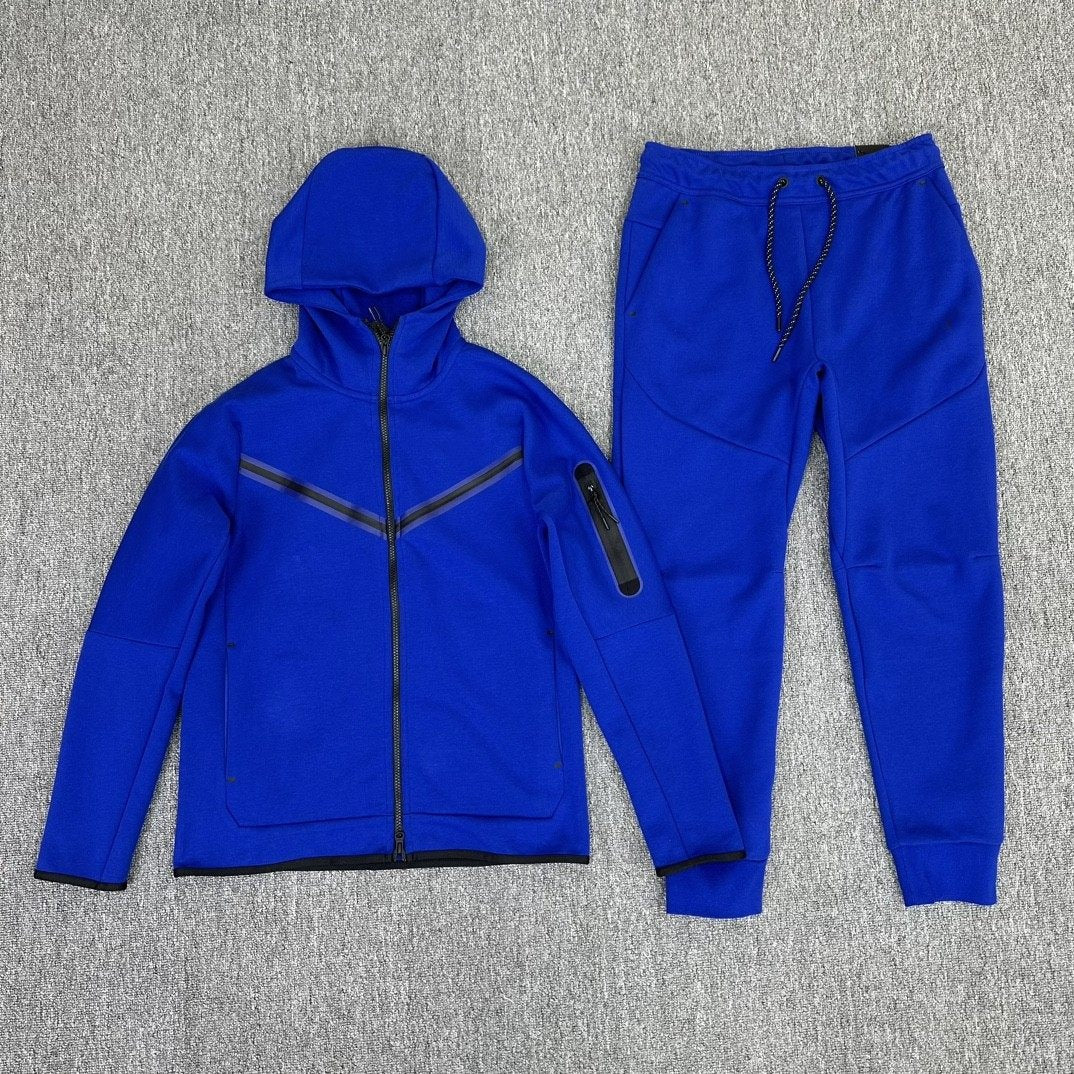 Men’s Zip Up Hooded Sports Tracksuit