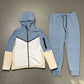 Men’s Zip Up Hooded Sports Tracksuit